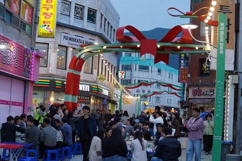 해남군 원도심에서 열리는 땅끝달달야행이 여름시즌에 맞춰 더욱 시원해진 프로그램으로 방문객들을 맞는다. (사진제공 해남군)<br>